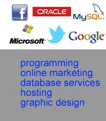 Website & Application Programming, Database Management, Hosting, Online Marketing : Australia